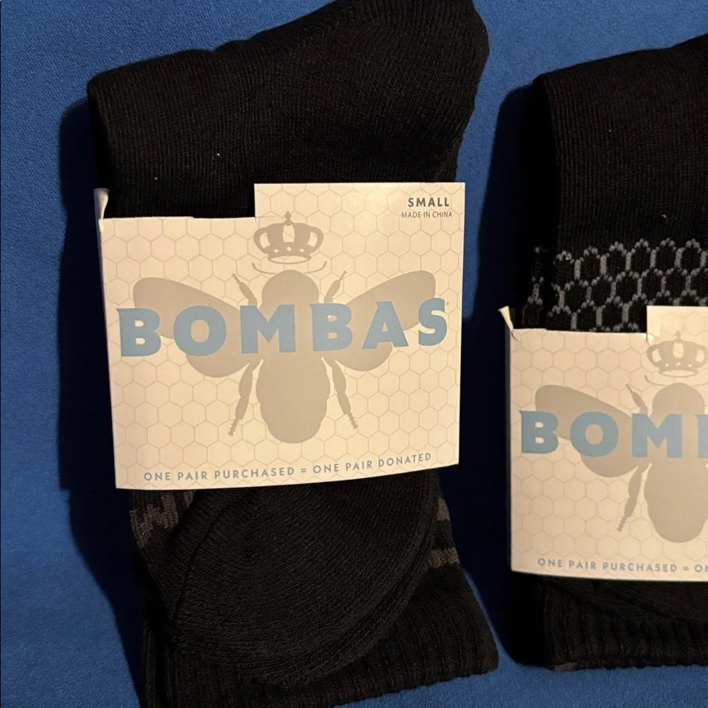 Bombas kids socks 4 pair bundle Small